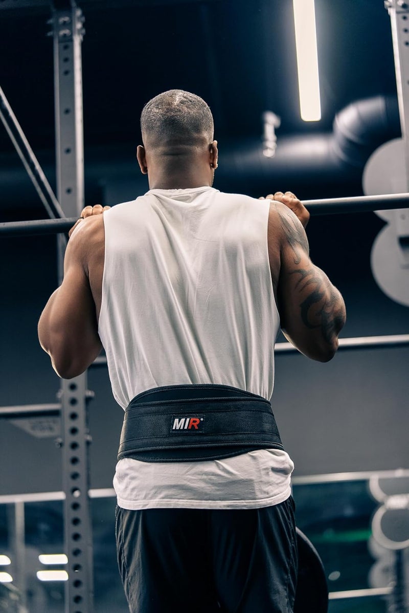 MIR Dip belt With 36" - 38" chain, 500lbs - 650lbs weight capacity, Weight lifting for dips and pullups - Image 4